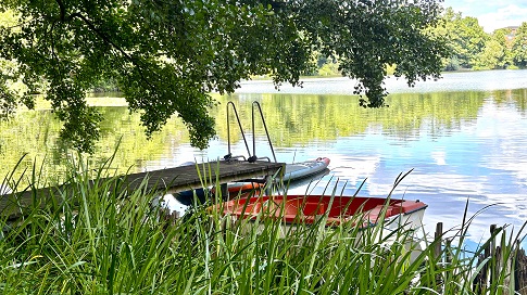 Eine Oase inmitten der City- Wohnen auf Seegrundstück in Berlin-Grunewald !