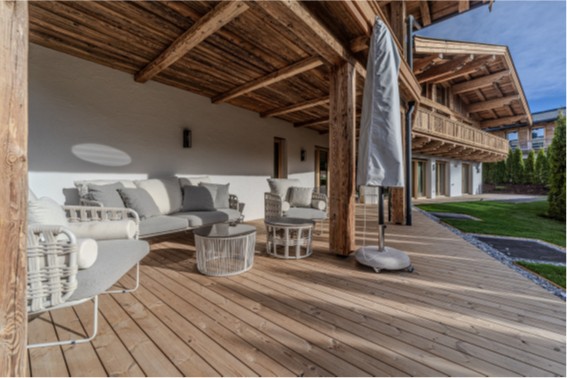 Vollmöbliertes Luxusapartment in der Berglandschaft von Kitzbühel !